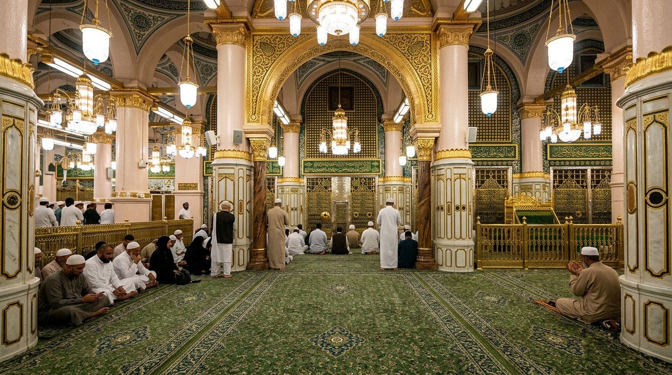 The Sacred Rawdah Ash-Sharifah