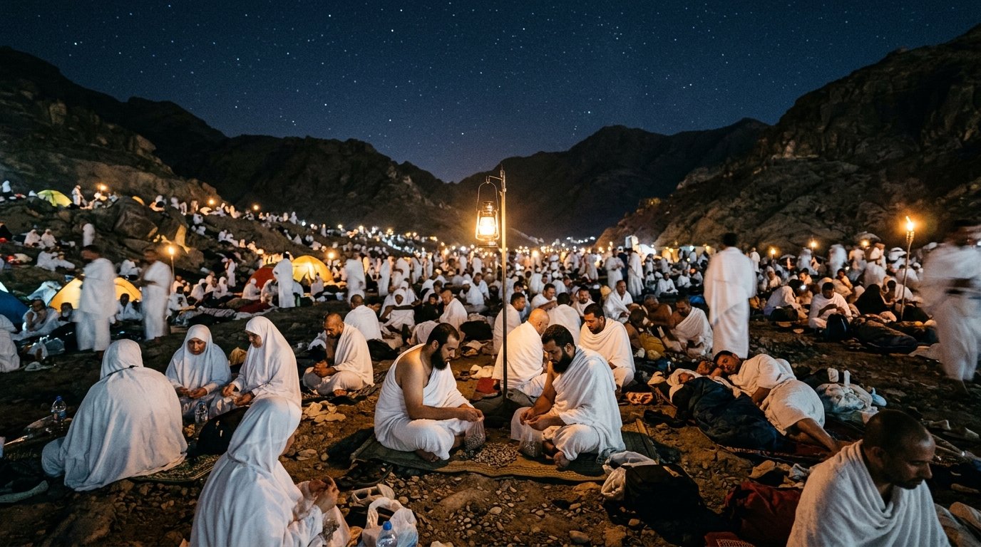 Night at Muzdalifah
