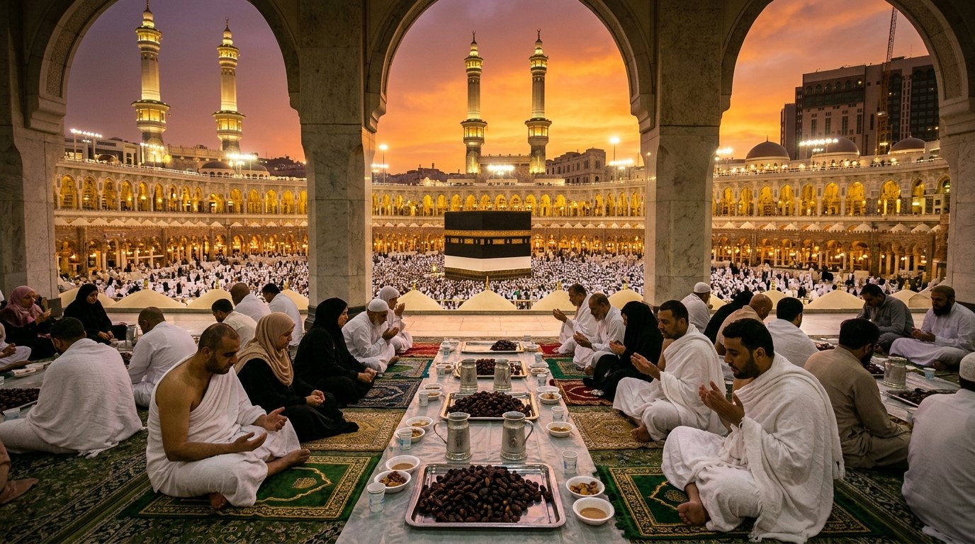 Ramadan Iftar at the Haram